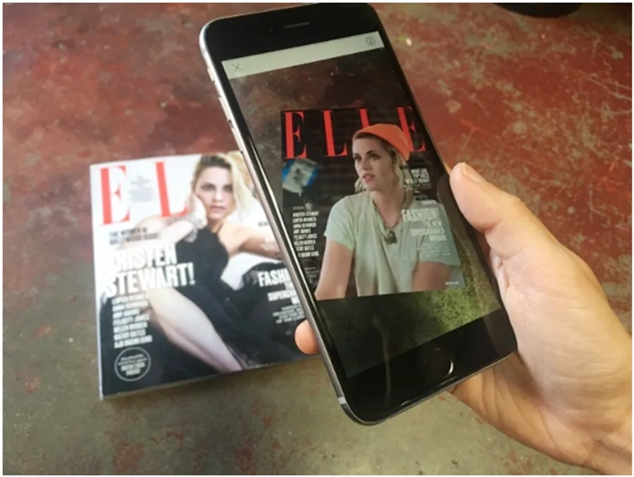 繼「精靈寶可夢」之後，《Elle》雜誌竟然也開始用最新的AR技術！