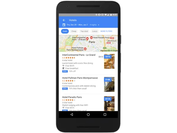 Google Hotels