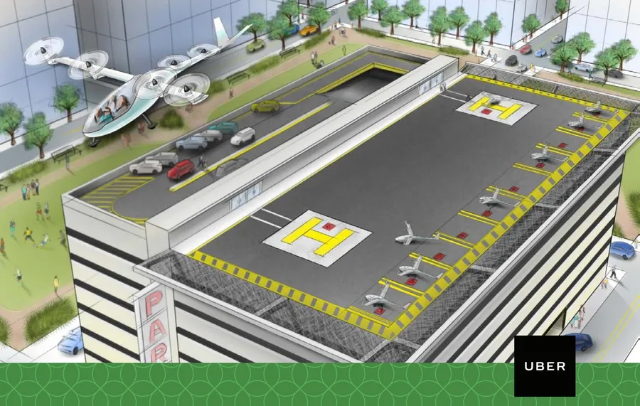 Uber發表Elevate計畫：10年內要讓通勤族搭無人飛機上下班