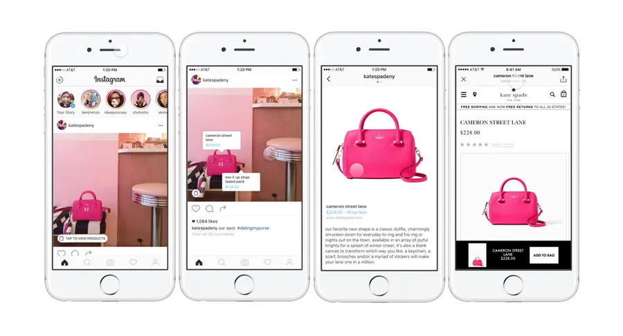 Instagram廣告新招！開放品牌Tag商品、建立商品細節頁面