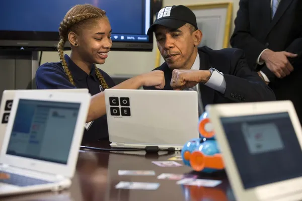 Obama and dash