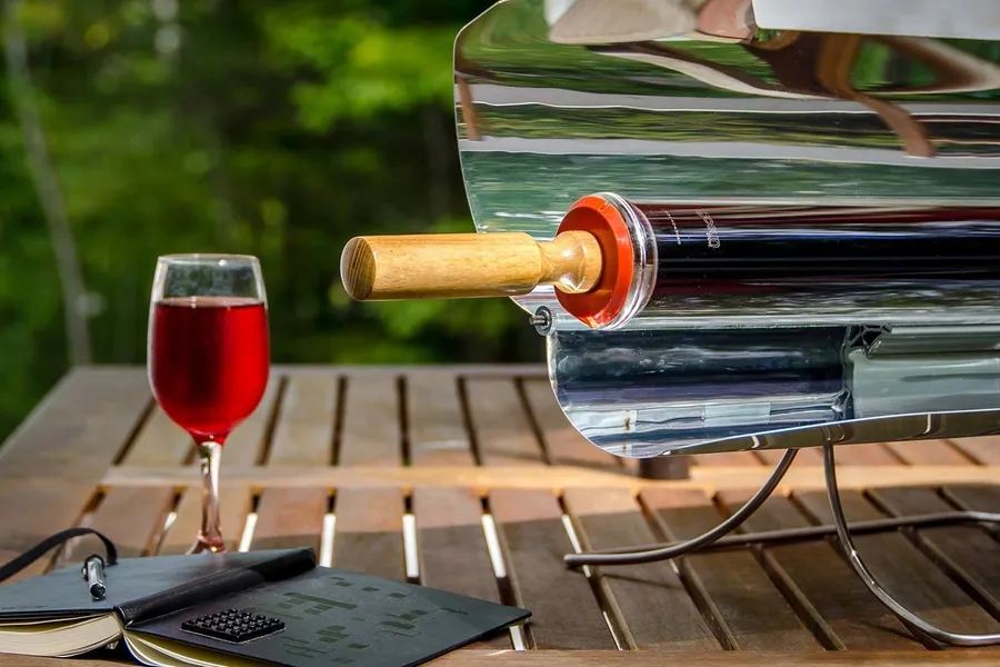 不用火、不用電！gosun 真空太陽能爐