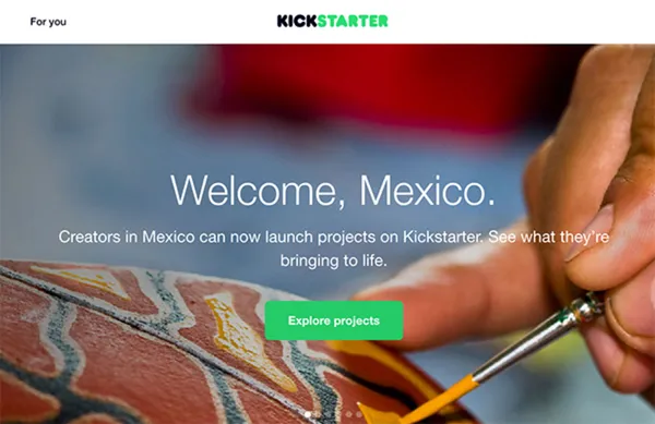 川普當選美國總統後，Kickstarter 宣布與墨西哥平台 Fondeadora 合作 