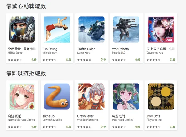 2016 Google Play最驚心動魄遊戲、最難以抗拒遊戲.png