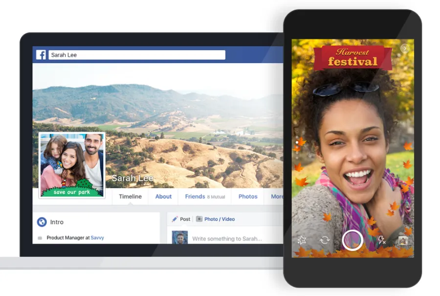 台灣搶先美國！Facebook讓你自己設計大頭貼相框