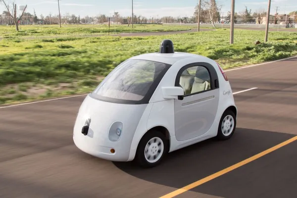 Google self-driving car prototype