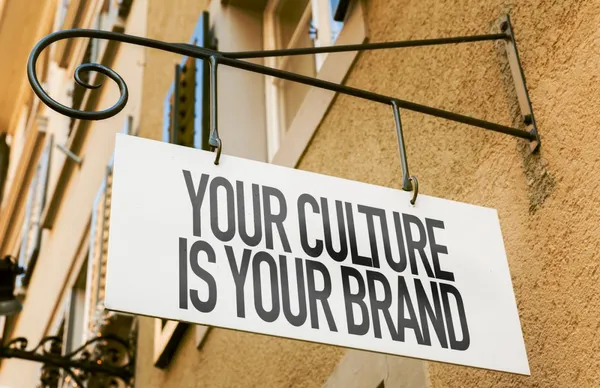 your culture is your brand 吊牌
