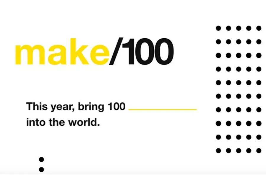 期間限定活動！Kickstarter 發起「Make 100」，錯過就沒了