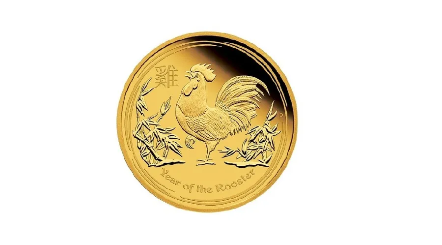 澳洲政府丁酉雞年 「金雞報喜」精鑄紀念金幣