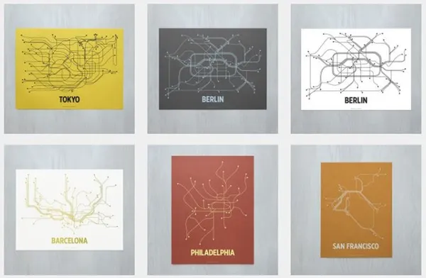 LinePosters by Cayla Ferari & John Breznicky