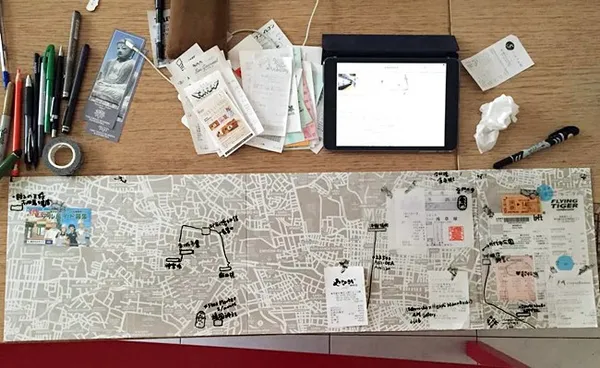 Travel Map Diary by Palomar