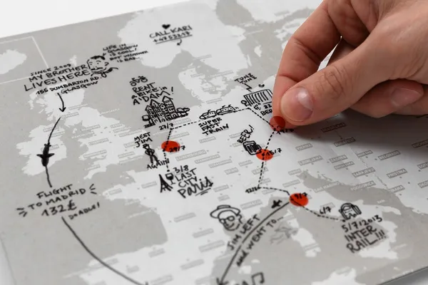 Travel Map Diary by Palomar
