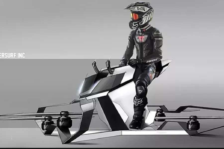460萬台幣的飛天機車！Hoversurf 首款產品真人測試成功