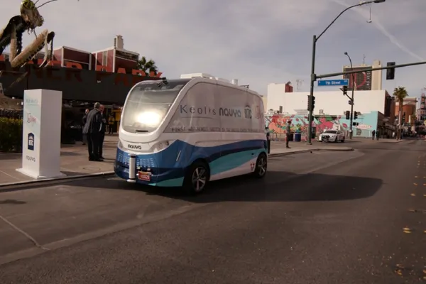Navya Shuttle Las Vegas