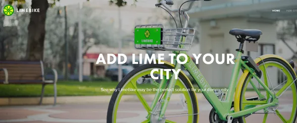 免站點還車的美國單車共享新創LimeBike，宣布獲得1200萬美元投資 