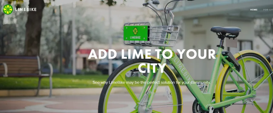 免站點還車的美國單車共享新創LimeBike，宣布獲得1200萬美元投資