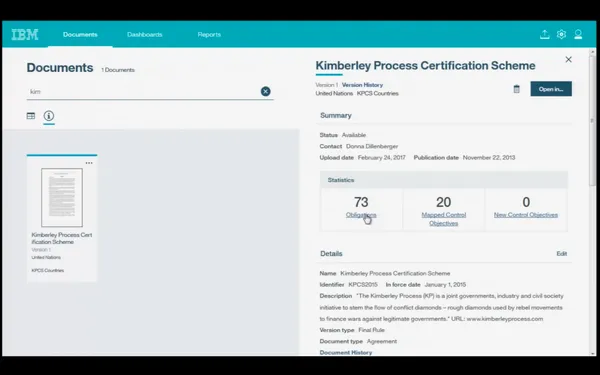 IBM 法律文件分析服務 Demo