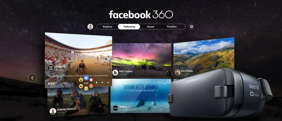 Facebook正式開放360度影片直播功能