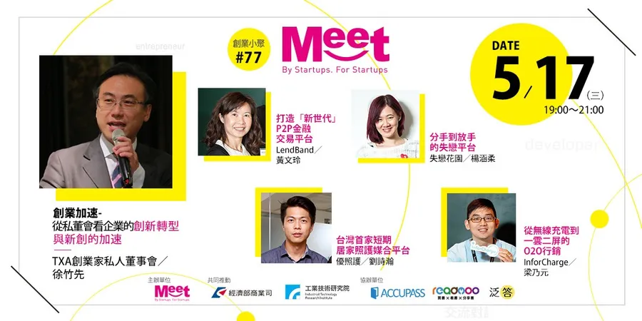 創業小聚#77【創業加速】從私董會看企業的創新轉型與新創的加速