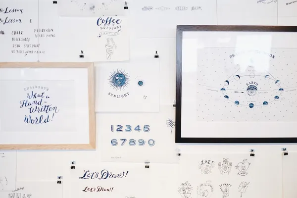 日本2017.04.04~04.16_CHALKBOY個展「INK BLUE」@手紙舎（照片來源：C