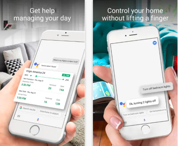Google Assistant on iPhone