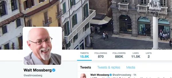 Walt Mossberg