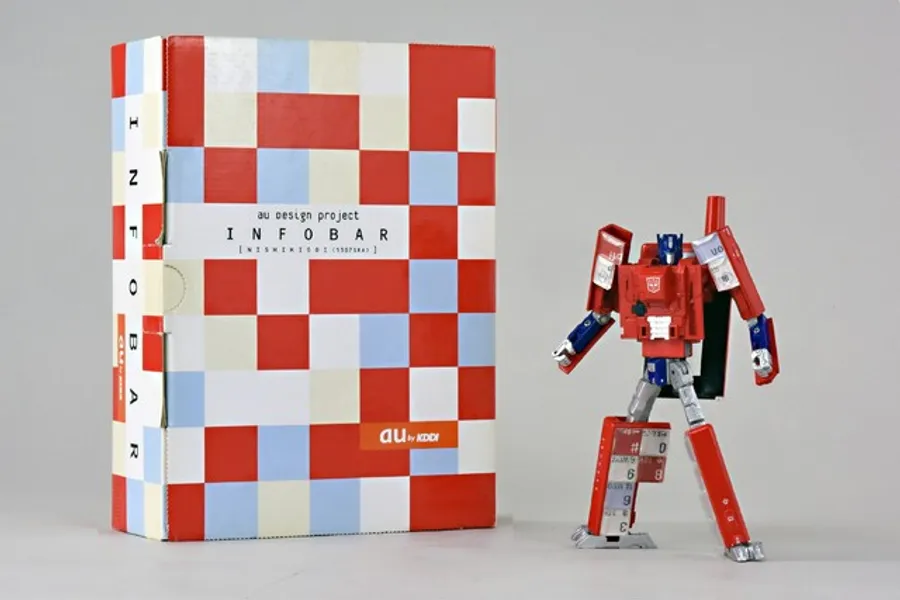柯博文上身！變型金鋼手機 au X Transformers Project