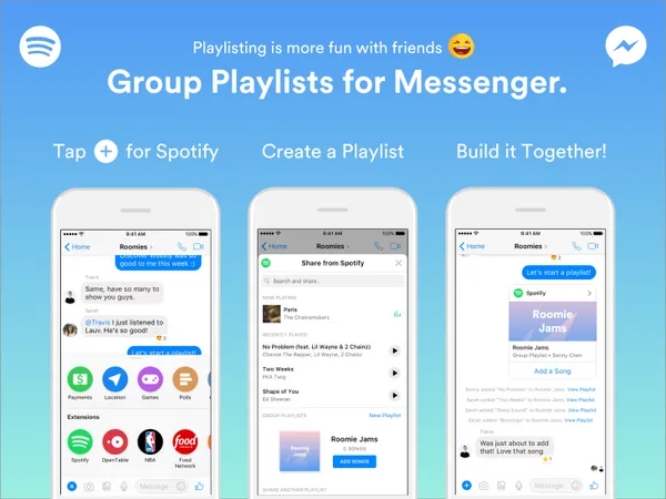 Spotify Messenger