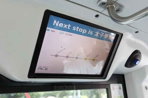 台大無人車螢幕