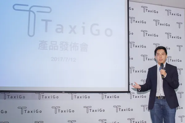 圖三：執行長陳泰成：TaxiGo 結合網路叫車平台和實體車隊的模式，達成原本 Uber 想做但沒做到