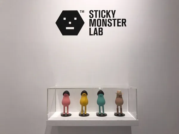 SML EXPO黏黏怪物研究所十週年展首站台北，一起走進M-City星球實境！