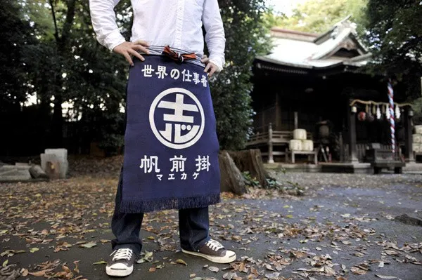 職人工藝結合新設計，把日式傳統圍裙賣進大英博物館