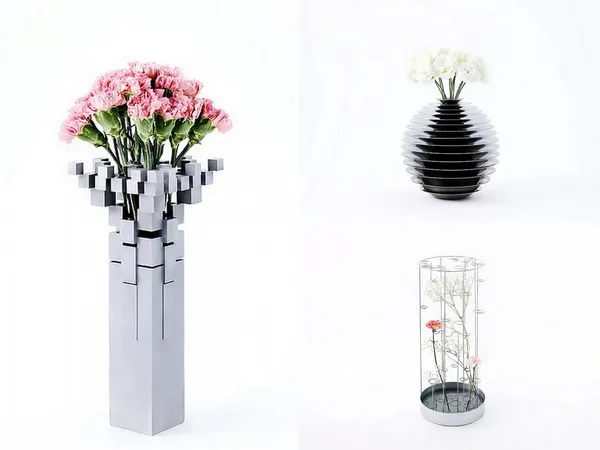 衝突又和諧的質感花器——FLOWER/METAL
