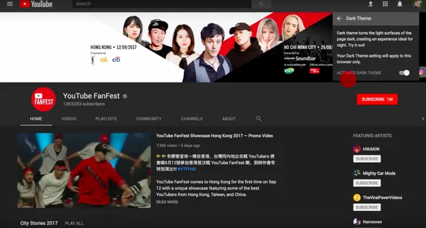 YouTube New UI