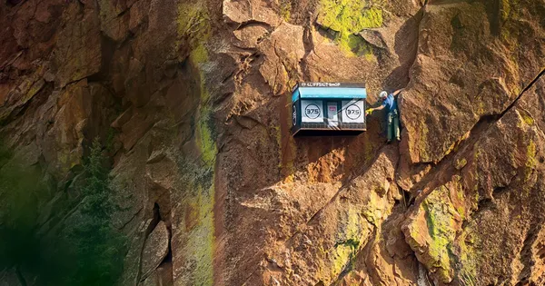 挑戰極端氣候，37.5 Technology打造懸崖邊的快閃店 Cliffside Shop！
