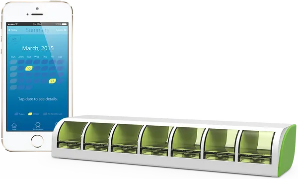 結合App的軟硬整合智慧藥盒Pillbox