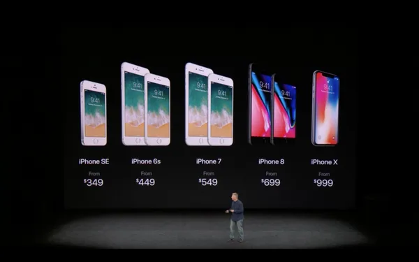 蘋果發表會亮相3款新機型！無邊框螢幕iPhone X是最大亮點
