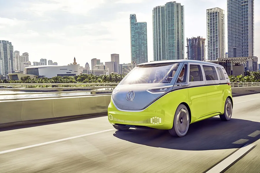 電動化金龜車參戰！福斯推出自駕概念車 VW I.D. Buzz