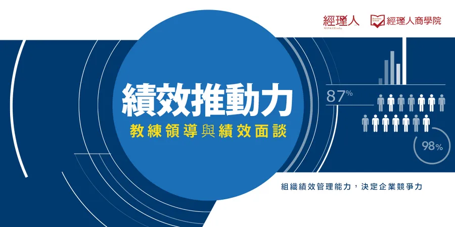 績效推動力│教練領導與績效面談