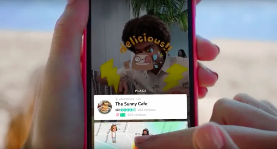 Snapchat推出打卡據點的新武器「情境卡片」！Instagram Stories會不會陸續跟上？
