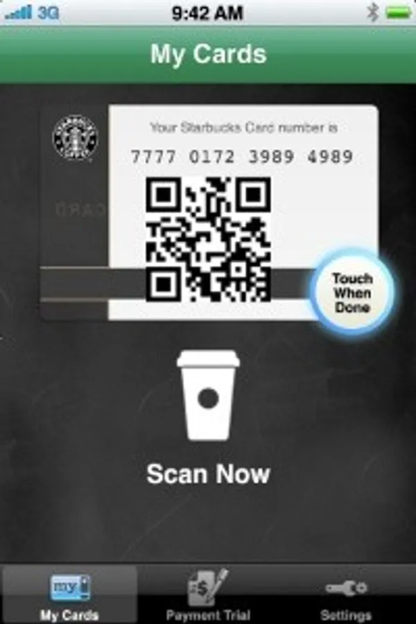 Starbucks Mobile Payment