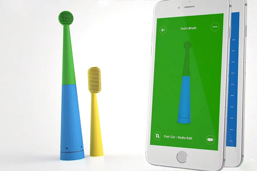 刷牙囉！Benjamin Brush 用音樂電動牙刷搭配 App，讓大人小孩愛上刷牙
