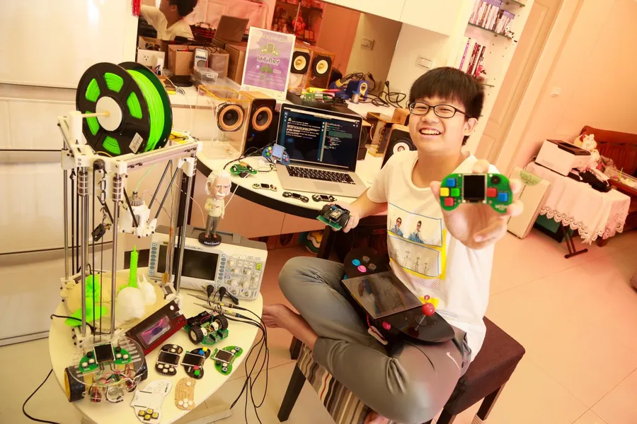 15歲Maker的探險：凡事先做再說，WiFiBoy賴睿麒將創客思維帶進生活