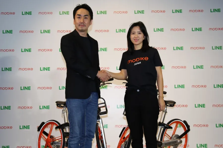 日本 LINE 戰略入股中國共享單車品牌 Mobike！開啟海外市場當地語系化進程