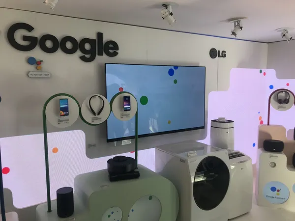 消費電子集團LG支援Hey Google操控