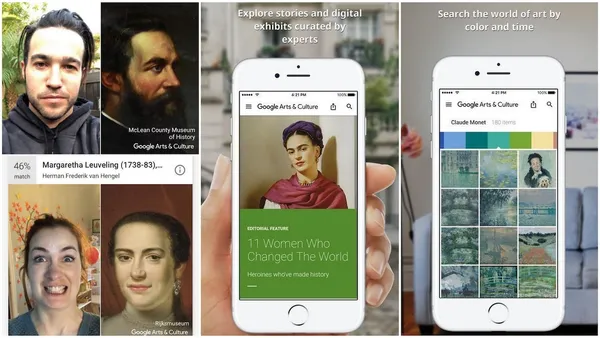 登上App Store下載冠軍！靠自拍學藝術知識，Google用AI告訴你長得像哪幅世界名畫
