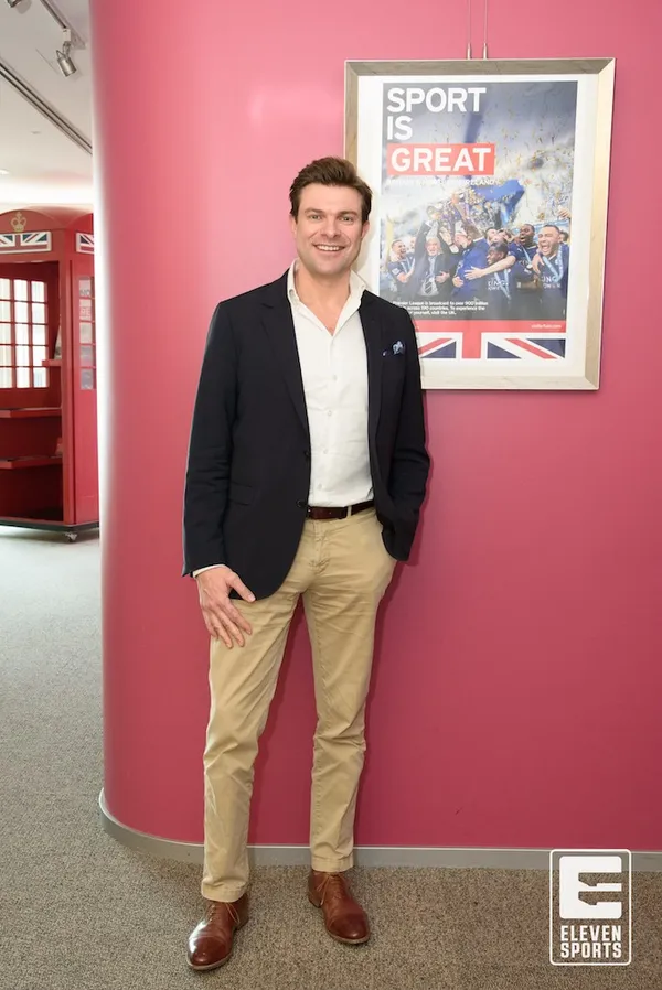 Marc Watson, CEO of Eleven Sports, at British Offi