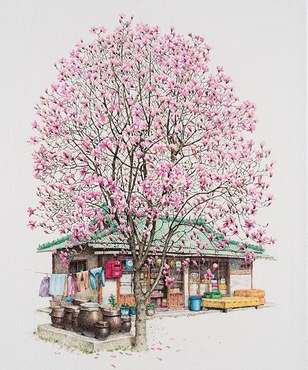 me-kyeoung-lee-south-korean-convenience-store-draw