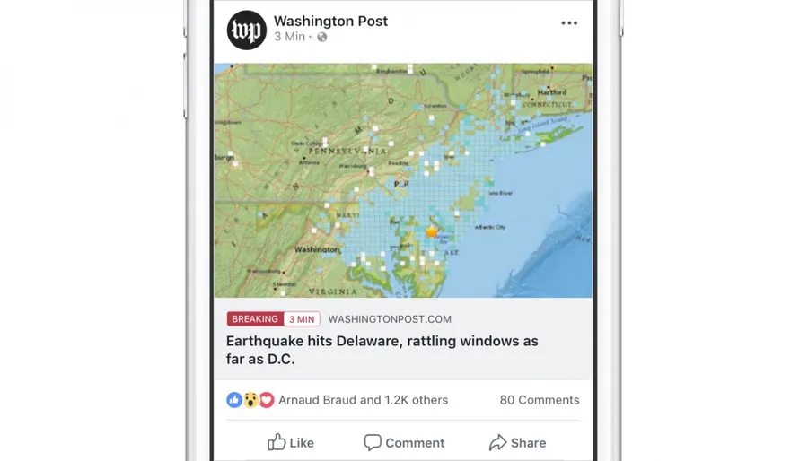一天只能用一次！Facebook為媒體出版者的貼文增加「緊急頭條」標籤