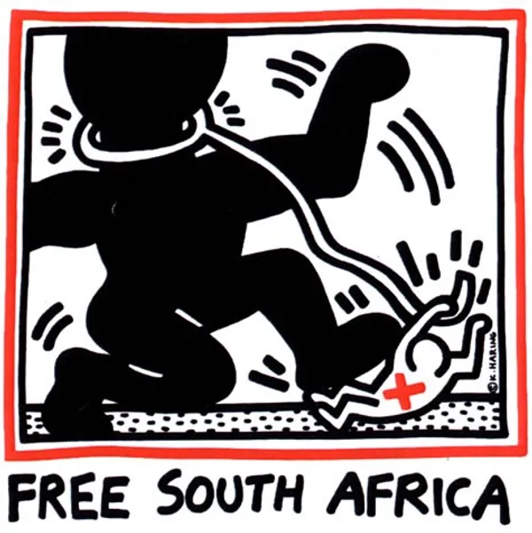 凱斯哈林_Keith Haring_freesouthafrica.jpg
